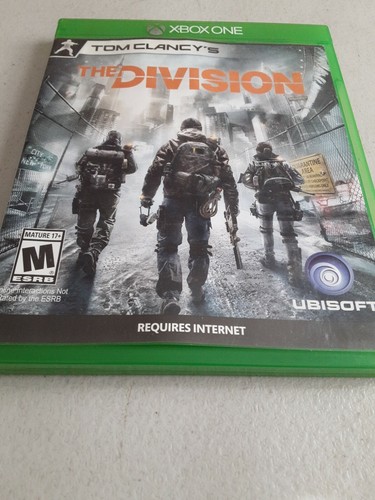 Xbox One Tom Clancys The Division Video Game with case, no