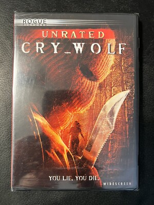 Cry_Wolf (2005) Widescreen - Unrated Horror - You Lie, You Die New Sealed