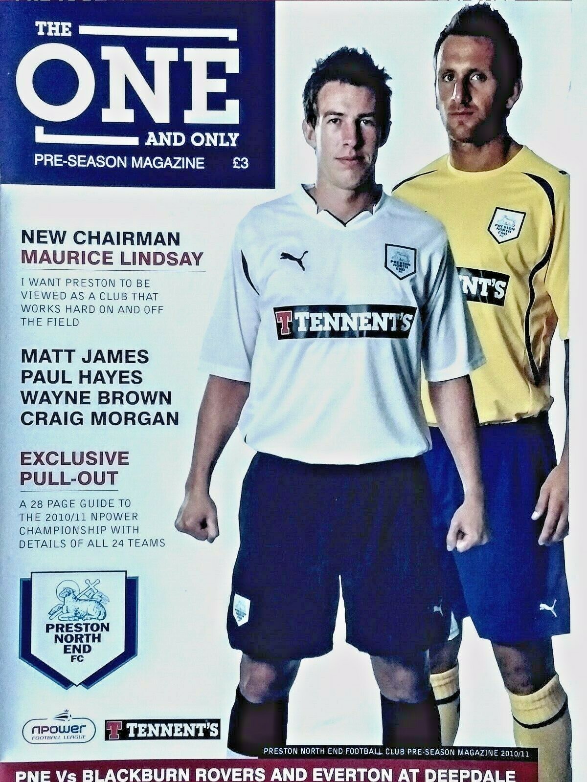 Preston North End v Blackburn Rovers and Everton 2010 PRE Season