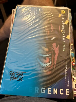 Signed Comic Book High Grade Bagged Boarded Nightwing Oracle DC 2 OF 2