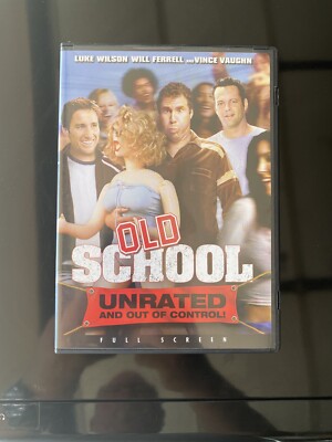 Old School (DVD) Unrated Full Screen Ferrell Vaughan Wilson