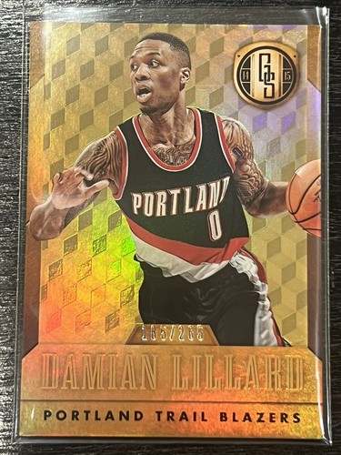 2014-15 Panini Gold Standard Basketball #5 Damian Lillard