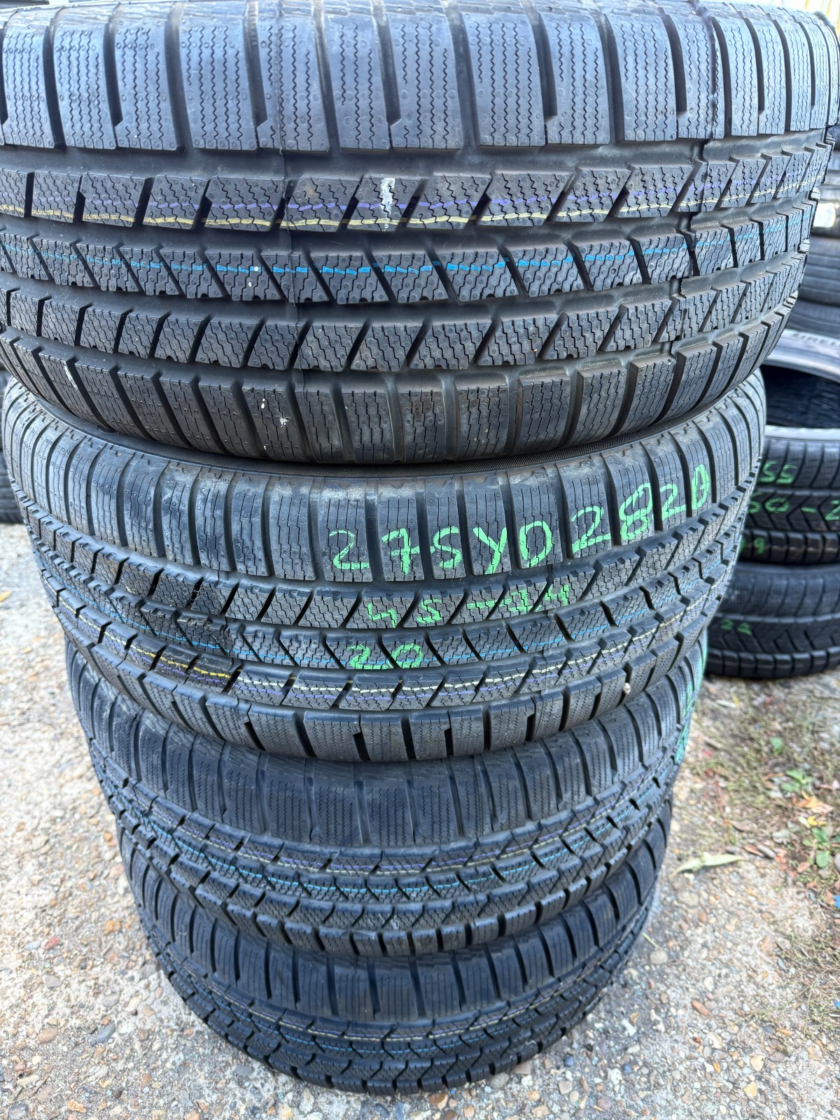 New 275 45 20 Continental, Winter, M+S, XL, 110V, x1 Tyre (F1_tyres) FOD YD282