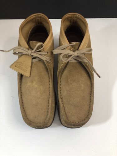 clarks wallabees womens 10 35385 leather upper hiking clarks wallabees womens 10 35385 leather upper hiking