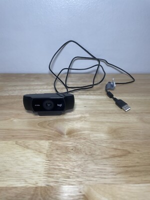 Logitech V-U0028  1080P Full HD Pro Logi Webcam Microphone!