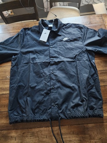韓国 [NIKE] ライフ オックスフォード シャツ (ブラウン) Nike Club Oxford Short-Sleeve Button-Up Shirt Black Men's