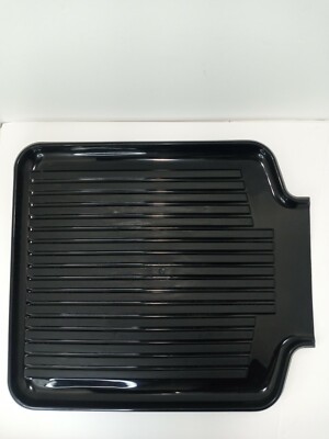  Black Dish Drainer Tray Board New 15.25 in x 13.375 . 
