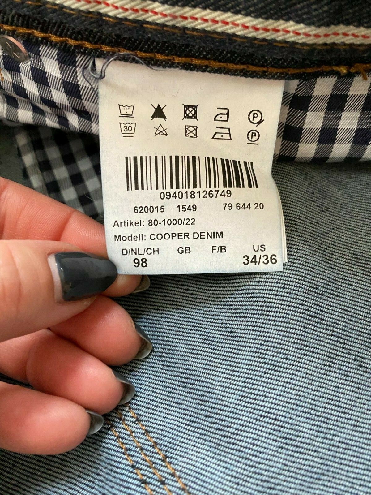 Джинсы Brax BNWT 34x36 men's jeans 
