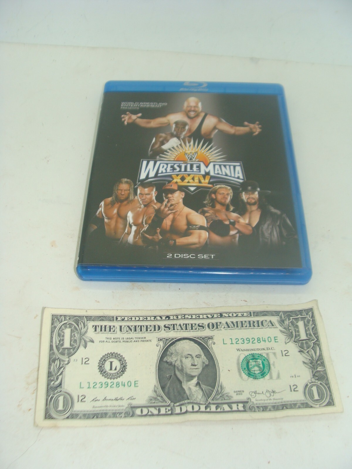  Man 「Mania」 Blu-Ray Blu Ray WWE Wrestle Mania XXIV - 2 Disc Set | eBay