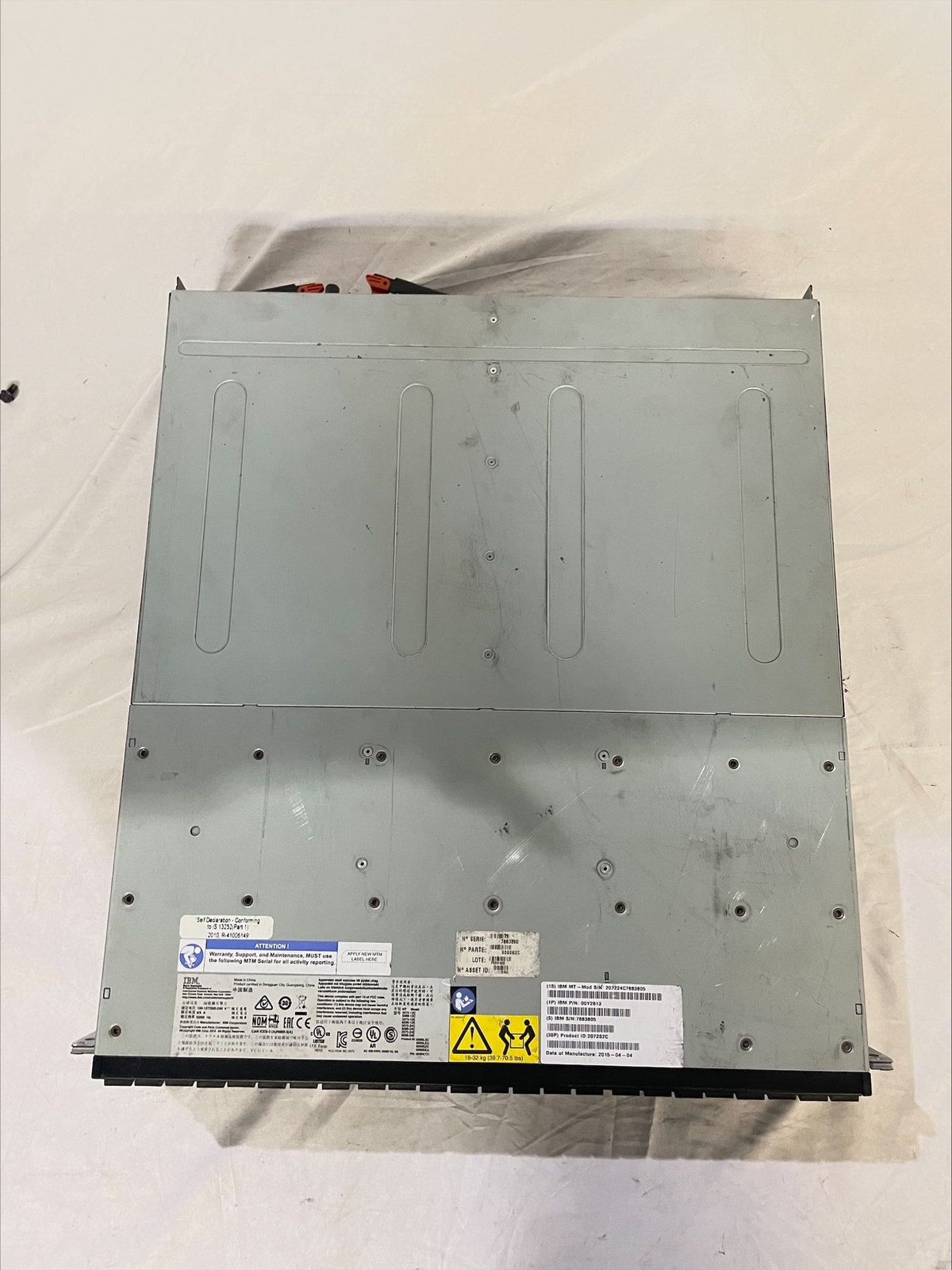 2072-24C IBM V3700 SFF DUAL CONTROL SYSTEM with 2x 00AR108 00AR104 Controllers - Picture 2 of 2