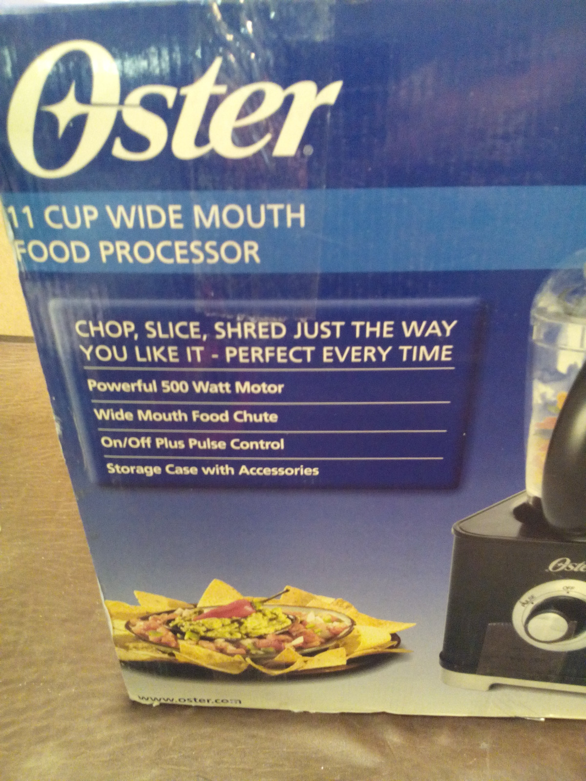 OSTER WIDE MOUTH 11-CUP FOOD PROCESSOR (NIB ) MODEL# FP4255