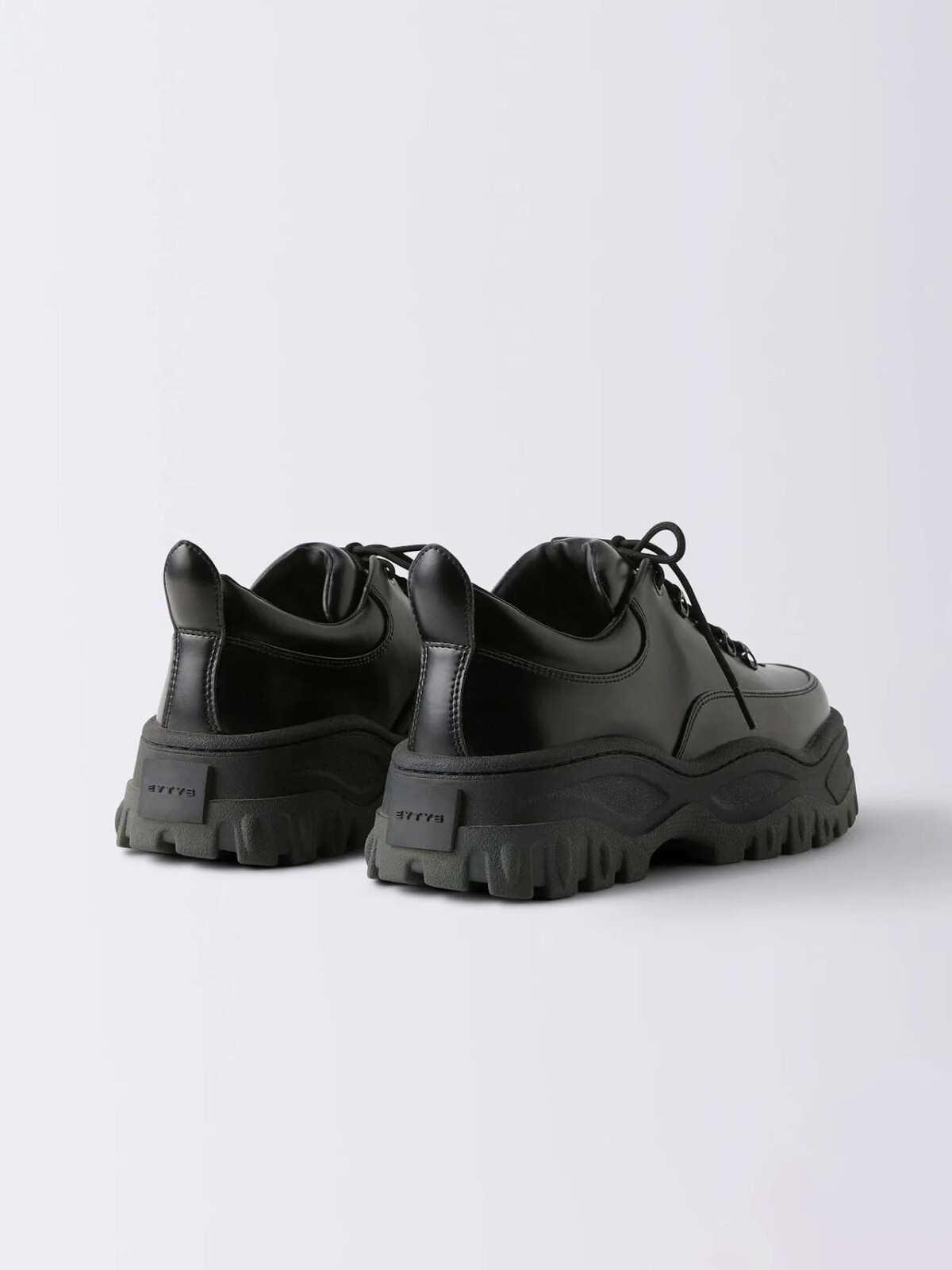 Pre-owned Eytys | Angel Leather Sneakers (black)