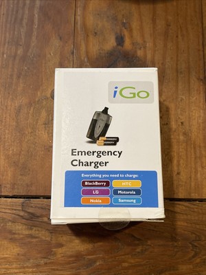 IGO POWER XTENDER UNIVERSAL BATTERY OPERATED EMERGENCY CHARGER + A53 TIP