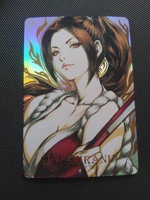 Anime Holo Waifu Card - Cardass Masters - Dead Or Alive - Mai Shiranui #13