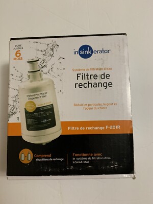 In SinkErator F-201R Instant Hot Water Dispenser Carbon Water Filter (2 Pack)