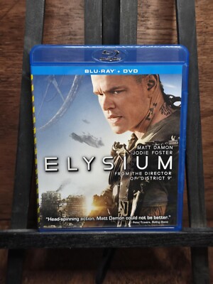 Elysium (Two Disc Combo: Blu-ray  DVD + Blu-ray