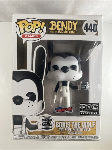 FunkoPop!Games Bendy And The Ink Machine #440Boris The Wolf FunkoPop!Games Bendy And The Ink Machine #440Boris The Wolf