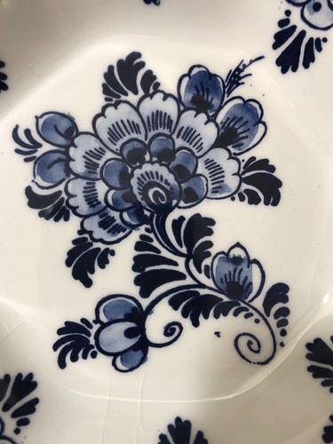 Vintage Delft Blue, Handpainted, Made in Holland Bowl Candy Dish