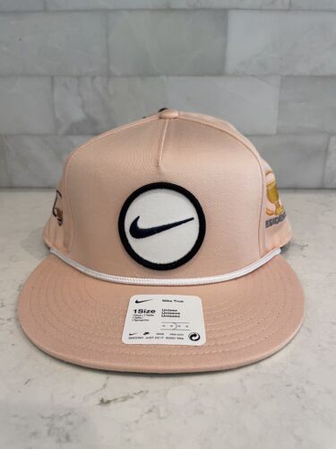 Cap Snapback Presidents Cup Golf Pink Rope Adjustable