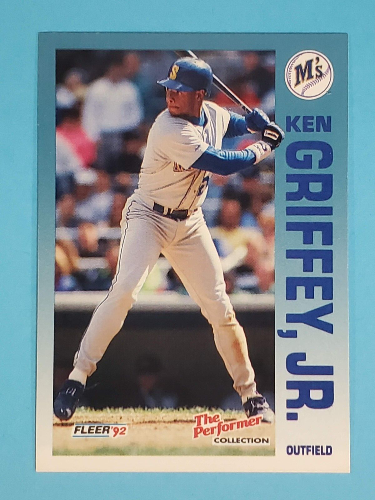 【送料込】ケン・グリフィーJr.選手の23ktゴールドカード！バット＆サイン BASEBALLS GREATEST CHAMPIONS 23 KARAT GOLD CARDS KEN GRIFFEY