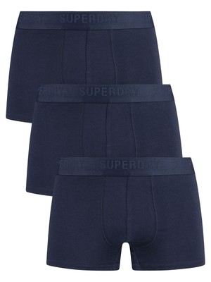 

Набор из 3 мужских плавок из органического хлопка Superdry, синий, M3110348A-ZRN