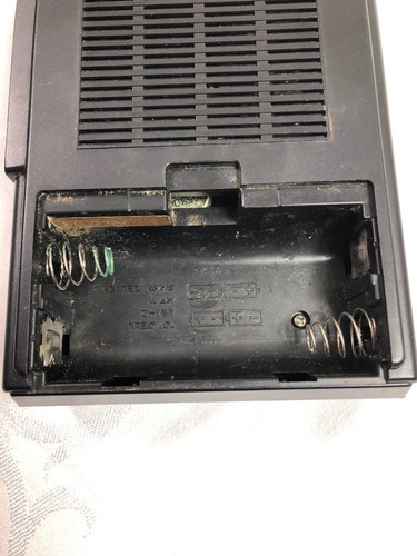 Vintage Sanyo Portable Cassette Recorder Slim 2 TESTED Drags