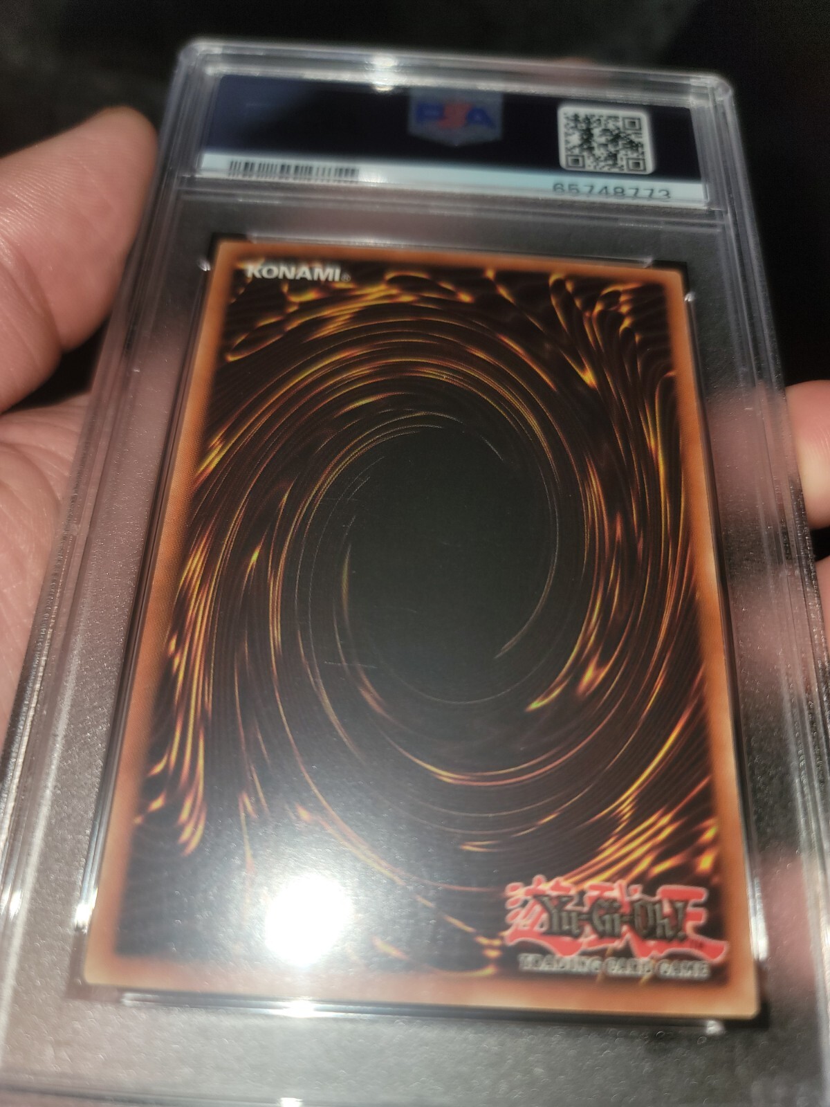 Psa Graded Yugioh Trial Of Hell 1st Edition Legend Of Blue Eyes White Dragon