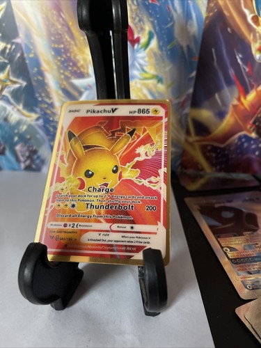 Pikachu V Hp865 Charge 3D 🔥FAN ART 🔥card | eBay