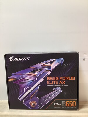 NEW GIGABYTE B650 Aorus Elite AX AM5 AMD Motherboard
