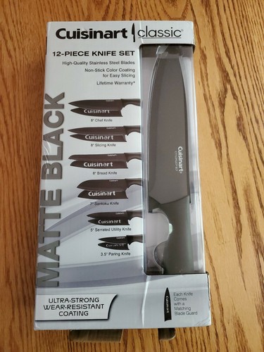 Featured image of post Cuisinart Classic 12 Piece Knife Set Black - Keep reading for our full product review.