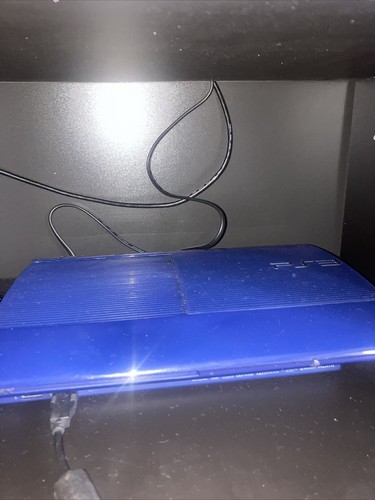 Sony Playstation 3 Super Slim Azurite Blue CECH-4000 Console