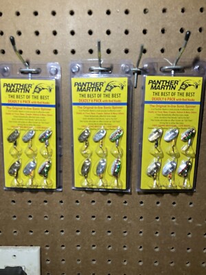 Panther Martin The Best Of Bestdeadly 6 Pack ( Lot Of 3)