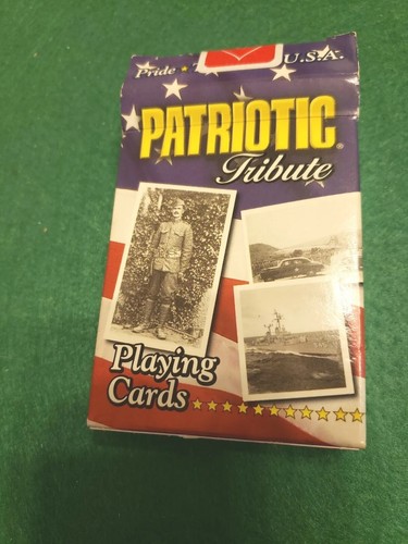 Patriotic Tribute Playing Cards | eBay