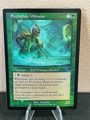 Evolution Witness - Retro Frame Foil - Modern Horizons 3 (MH3) MTG Magic