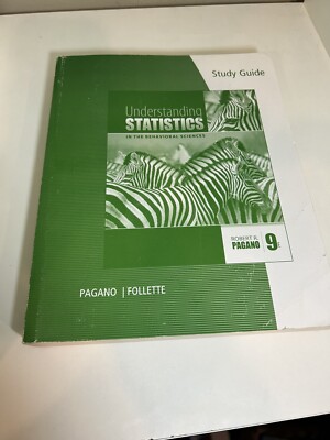 Understanding Statistics in the Behavioral Sciences by Robert R. Pagano...