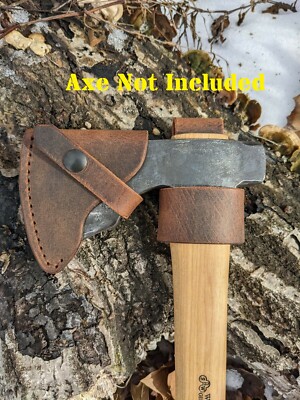 Wetterlings Les Stroud Bushman Axe Leather Sheath&Holster (Axe Not Included)