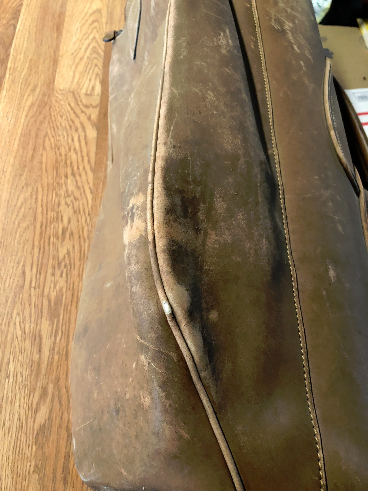 Ghurka Marley Hodgson #91 Eagle Solid Leather Golf Bag