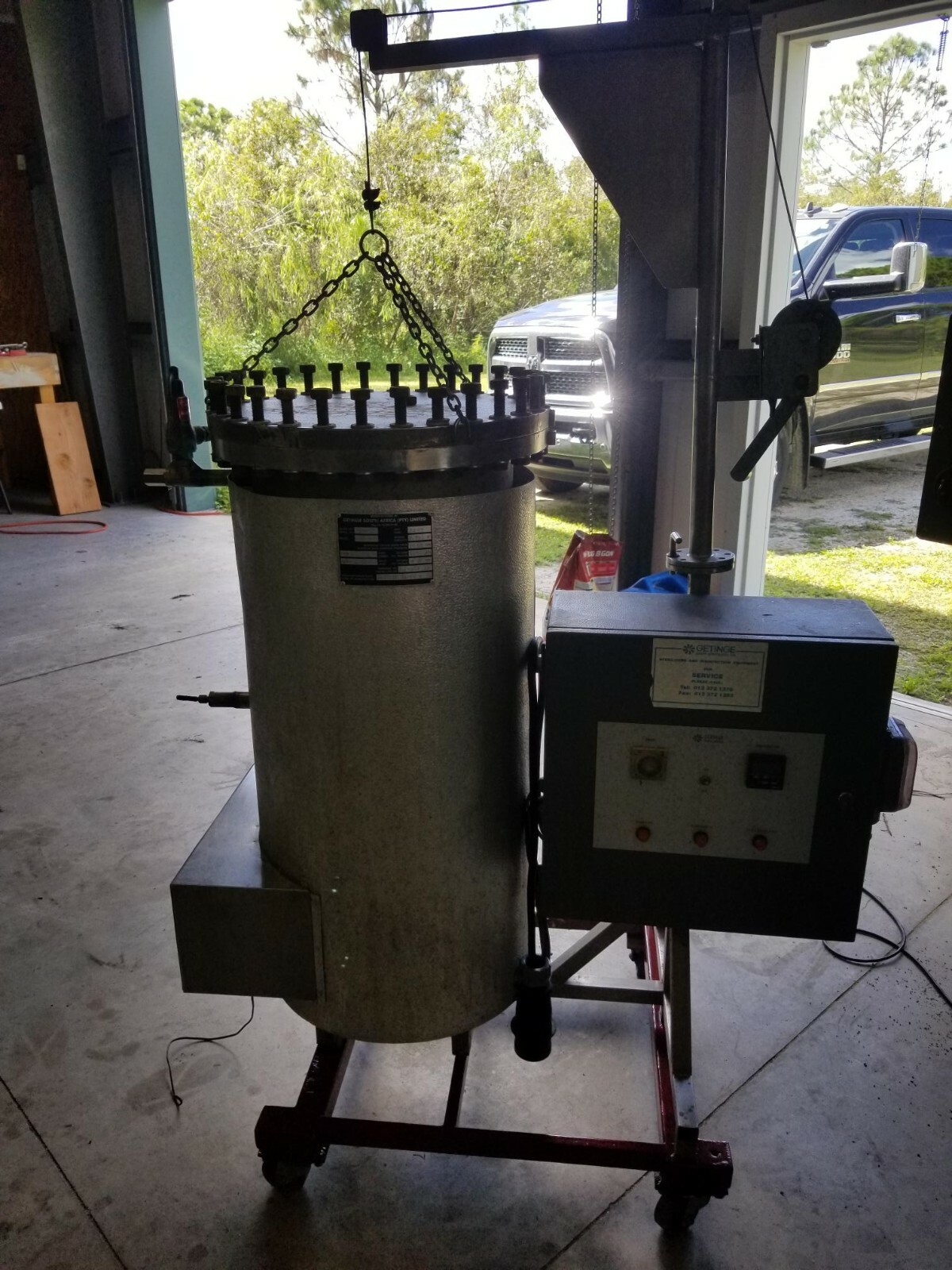 Steam Stainless Steel Autoclave used for sale