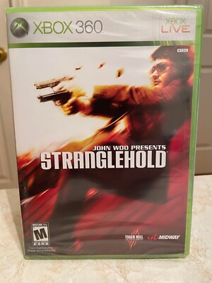 John Woo Presents Stranglehold (Xbox 360 2007) Brand New Sealed