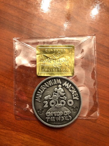 Disney Collector Society Members Only - Pin, Coin, Motion Card, Book Mark,