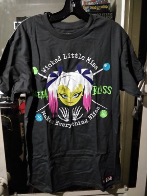 WWE Alexa Bliss T-Shirt Slam Crate Exclusive Size M Gray Wicked Miss Loot