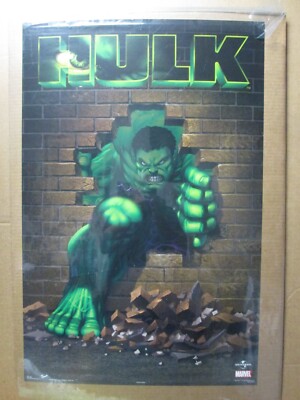 Vintage Hulk  2003 poster movie Marvel characters 19760