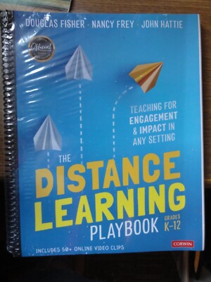 The Distance Learning Playbook, Grades K-12 Teaching for Engagement - New SEALED