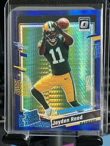optic Panini Donruss キラカードまとめ 2023 Donruss Optic Jayden Reed Blue Hyper Rated Rookie