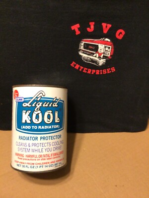 SOLDER SEAL GUNK LIQUID KOOL RADIATOR PROTECTOR NEW SEALED 30 OZ CAN