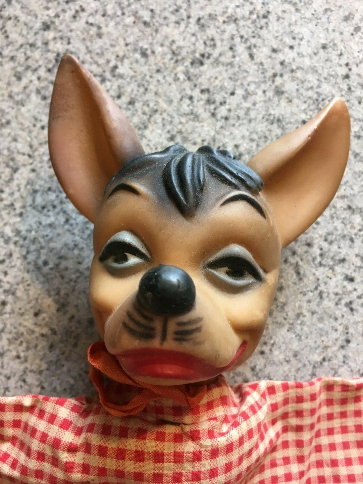Vintage Pedro Hand Puppet - Walt Disney Productions Gund 1960s? Lady and Tramp