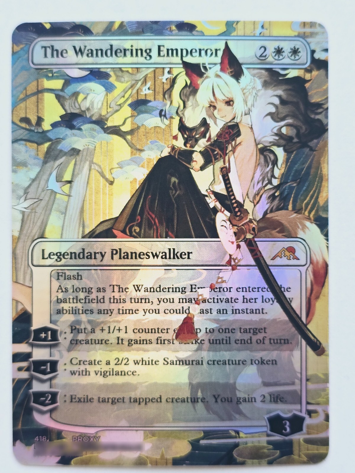 MTG 放浪皇 PWCS The Wandering Emperor PSA10 MTG PWCS PSA 10 The Wandering Emperor Promo FOIL 2022 Autumn
