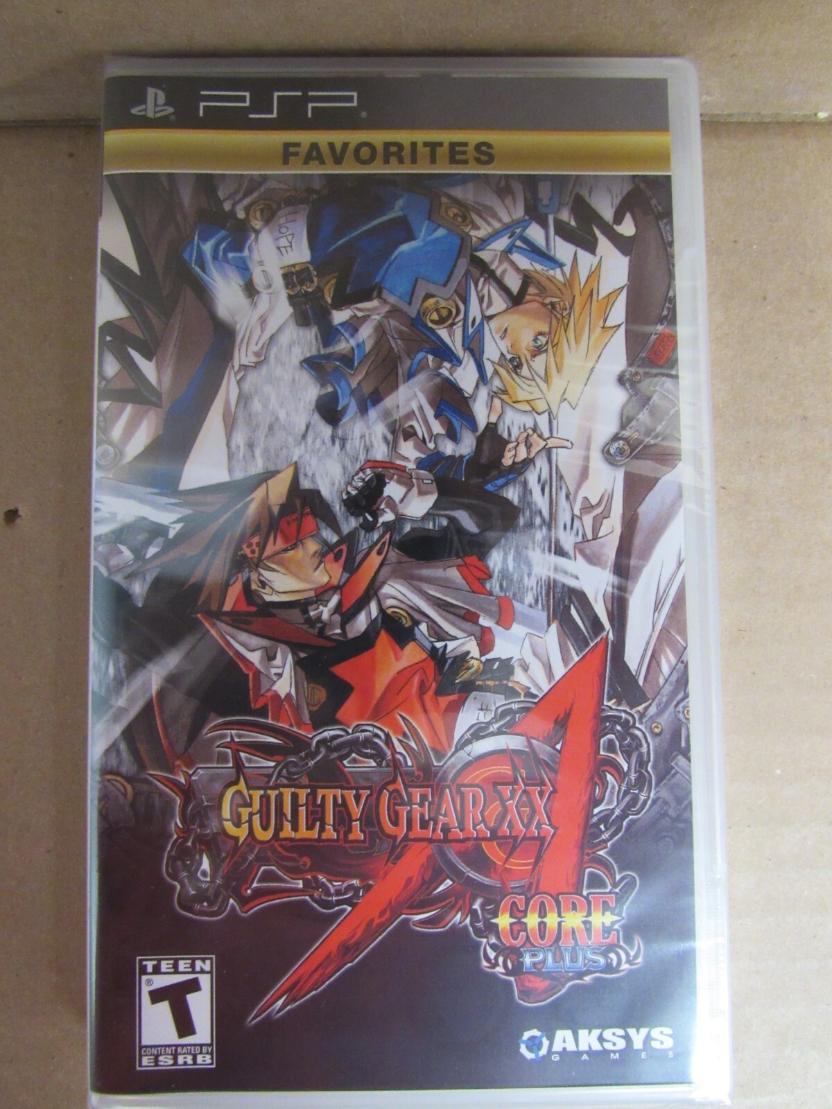 NEW SEALED PSP GUILTY GEAR XX ACCENT CORE PLUS GAME (29F NEW SEALED PSP GUILTY GEAR XX ACCENT CORE PLUS GAME (29F