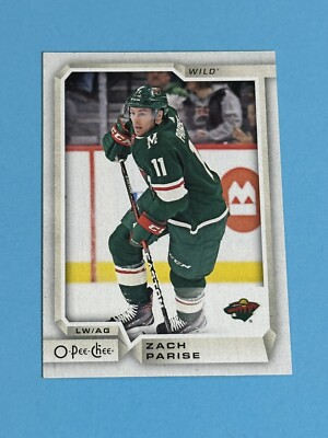 2018-19 O-Pee-Chee Zach Parise #498 Minnesota Wild (Q)