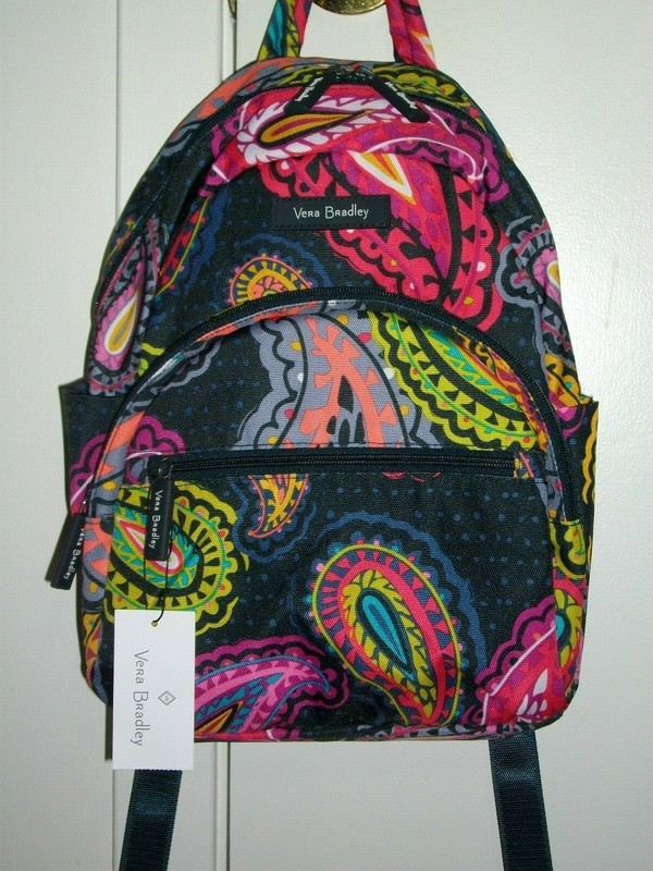 vera bradley compact essential backpack